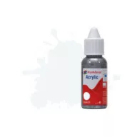   Humbrol Acrylic Paint No 34 White - Matt, Dropper Bottle 14 ml (DB0034)