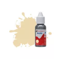   Humbrol Acrylic Paint No 71 Oak - Satin, Dropper Bottle 14 ml (DB0071)