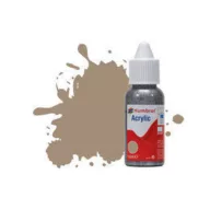   Humbrol Acrylic Paint No 72 Khaki Drill Matt, Dropper Bottle 14 ml (DB0072)