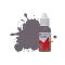 Humbrol Acrylic Paint No 79 Blue Grey Matt, Dropper Bottle 14 ml (DB0079)