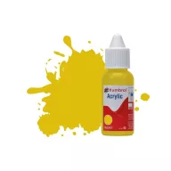   Humbrol Acrylic Paint No 81 Pale Yellow Matt, Dropper Bottle 14 ml (DB0081)