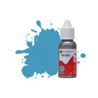   Humbrol Acrylic Paint No 89 Middle Blue Matt, Dropper Bottle 14 ml (DB0089)
