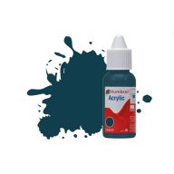   Humbrol Acrylic Paint No.230 PRU Blue Matt, Dropper Bottle 14 ml (DB0230)