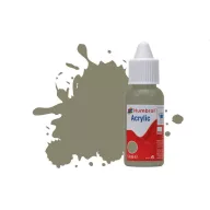   Humbrol Acrylic Paint No.240 RLM 02 Grau Matt, Dropper Bottle 14 ml (DB0240)