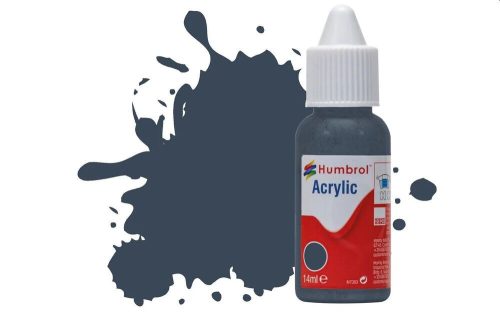 Humbrol Acrylic Paint No.245 RLM 74 Graugrun Matt, Dropper Bottle 14 ml (DB0245)