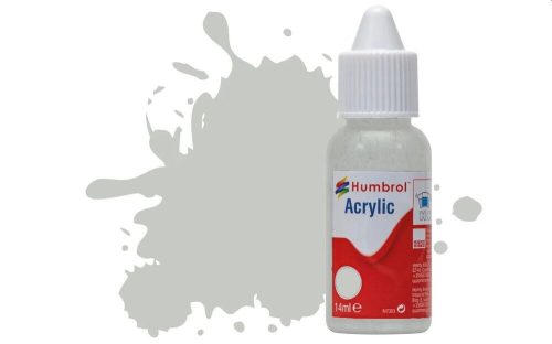 Humbrol Acrylic Paint No.247 RLM 76 Lichtblau Matt, Dropper Bottle 14 ml (DB0247)