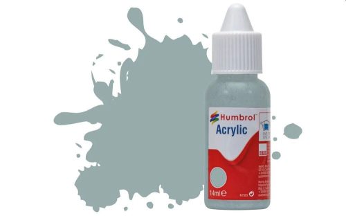 Humbrol Acrylic Paint No.248 RLM 78 Himmelblau Matt, Dropper Bottle 14 ml (DB0248)