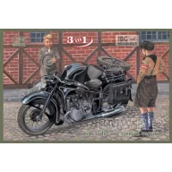 IBG 35001 BMW R12 w/sidecar civilian ver 3/1 1:35