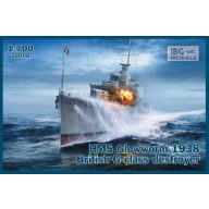 IBG 70008 HMS Glowworm 1938 British G-class destroyer 1:700
