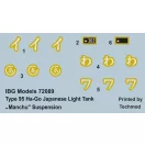 IBG 72089 Type 95 Ha-Go Japanese Light Tank Manchu 1:72