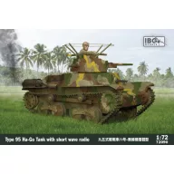 IBG 72090 Type 95 Ha-Go Japanese Tank with radio 1:72