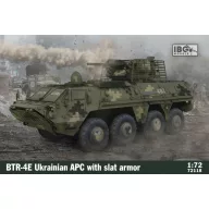 IBG 72118 BTR-4E Ukrainian APC with slat armor 1:72