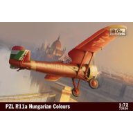 IBG 72526 PZL P.11a Hungarian Colours 1:72