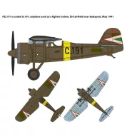 IBG 72526 PZL P.11a Hungarian Colours 1:72