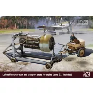IBG 72547 Luftwaffe starter car andtransport crate 1:72