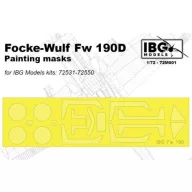 IBG 72M001 Fw 190D Painting Masks set 1:72
