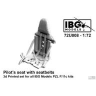 IBG 72U008 P11c fotel z pasami 1:72