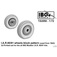 IBG 72U050 I.A.R 80/81 Wheels block pattern 1:72