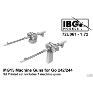 IBG 72U061 MG15 gun for Gotha 242/244 1:72