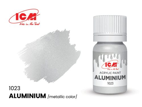 ICM METALLIC COLORS Aluminium bottle 12 ml  (1023)