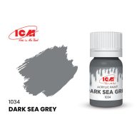 ICM GREY Dark Sea Grey bottle 12 ml  (1034)