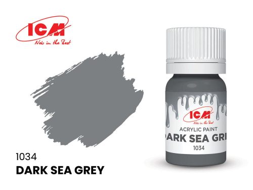 ICM GREY Dark Sea Grey bottle 12 ml  (1034)
