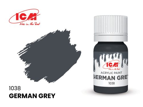 ICM GREY German Grey bottle 12 ml  (1038)