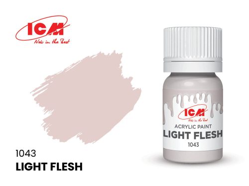 ICM YELLOW Light Flesh bottle 12 ml  (1043)