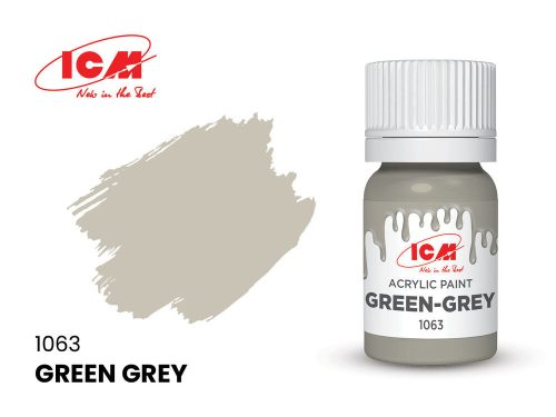 ICM GREEN Green-Grey bottle 12 ml  (1063)