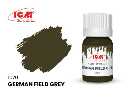 ICM GREEN German Field Grey bottle 12 ml  (1070)