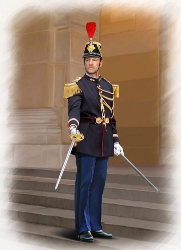 ICM French Republican Guard Officer 1:16 (16004)