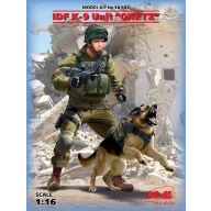 ICM IDF K-9 Unitz OKETZ with dog 1:16 (16102)