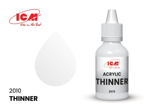 ICM THINNER Thinner for acrylic paint bottle 50 ml  (2010)