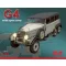ICM Typ G4 Soft Top WWII German Personnel Car 1:24 (24012)