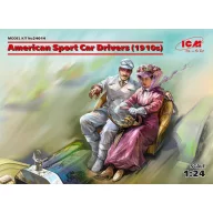   ICM American Sport Car Drivers(1910s)(1 male 1 female figures) 1:24 (24014)