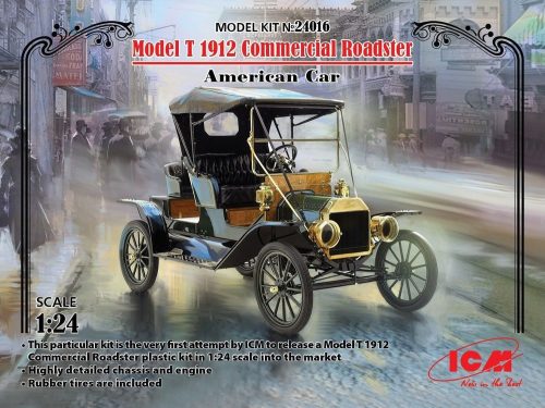ICM Model T 1912 Commercial Roadster,America Car 1:24 (24016)