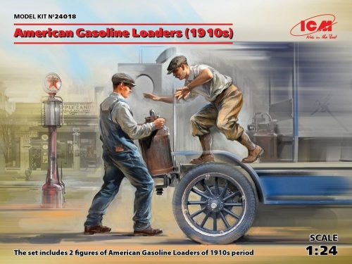 ICM American Gasoline Loaders (1910s)(2 figu 1:24 (24018)