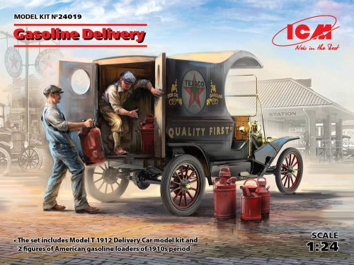 ICM Gasoline Delivery, Model T 1912 Delivery 1:24 (24019)