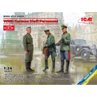   ICM WWII German Staff Personnel (100% new molds) 1:24 (24020)