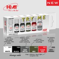 ICM TRY ME Acrylic paint set 6 x 12 ml  (3020)