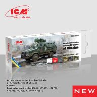   ICM Acrylic paint set for Armed Forces of Ukraine 6 x 12 ml  (3040)