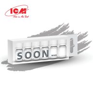   ICM Acrylic Paint Set for WWI German aviations 6 x12 ml (3069)