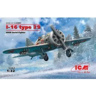 ICM I-16 type 29, WWII Soviet Fighter 1:32 (32003)