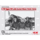 ICM I-16 type 24 with Soviet Pilots(1939-42) Limited 1:32 (32007)