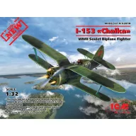 ICM I-153,WWII Soviet Fighter(100% new molds 1:32 (32010)