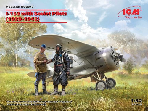 ICM I-153 with Soviet Pilots (1939-1942) 1:32 (32013)