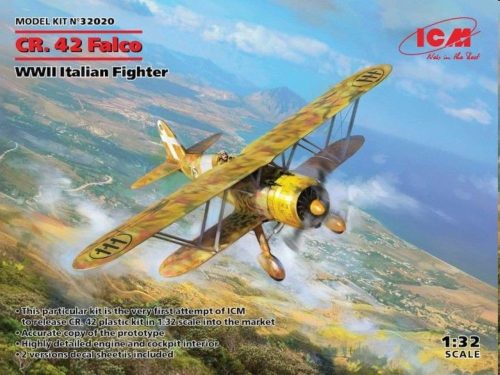ICM CR. 42 Falco, WWII Italian Fighter 1:32 (32020)