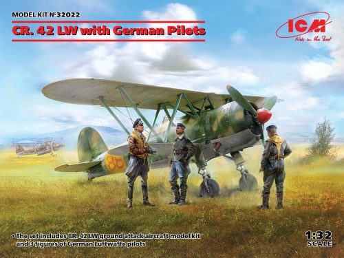 ICM CR. 42 LW with German Pilots 1:32 (32022)
