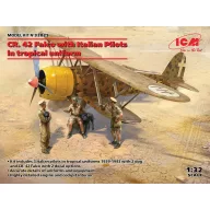   ICM CR. 42 Falco with Italian Pilots in tropical uniform 1:32 (32025)