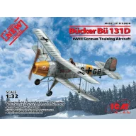   ICM Bücker Bü 131D,WWII German Training Aircraft(100% new molds) 1:32 (32030)